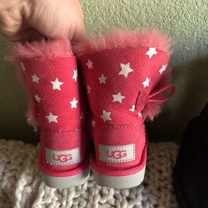 Pink toddler Uggs